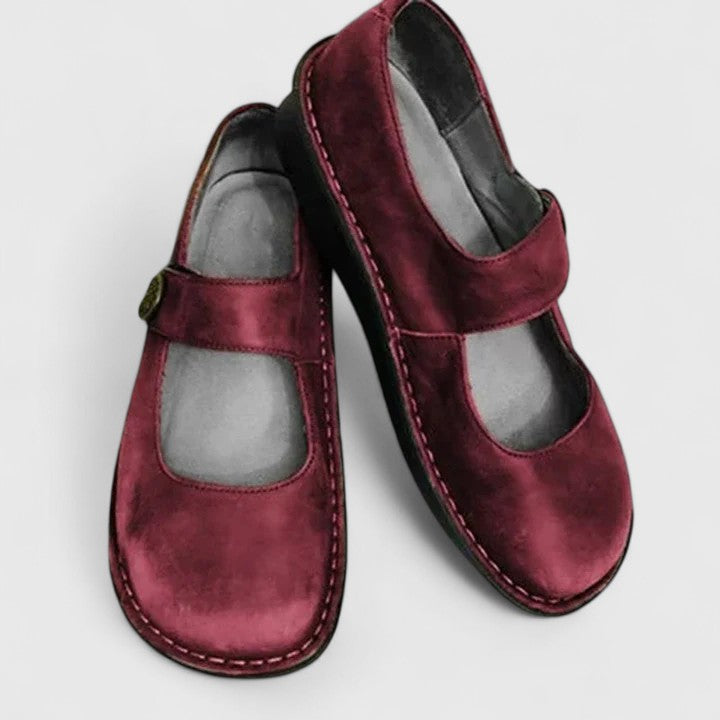 DORA | Ballerine in Pelle Patinata per Donna Monique