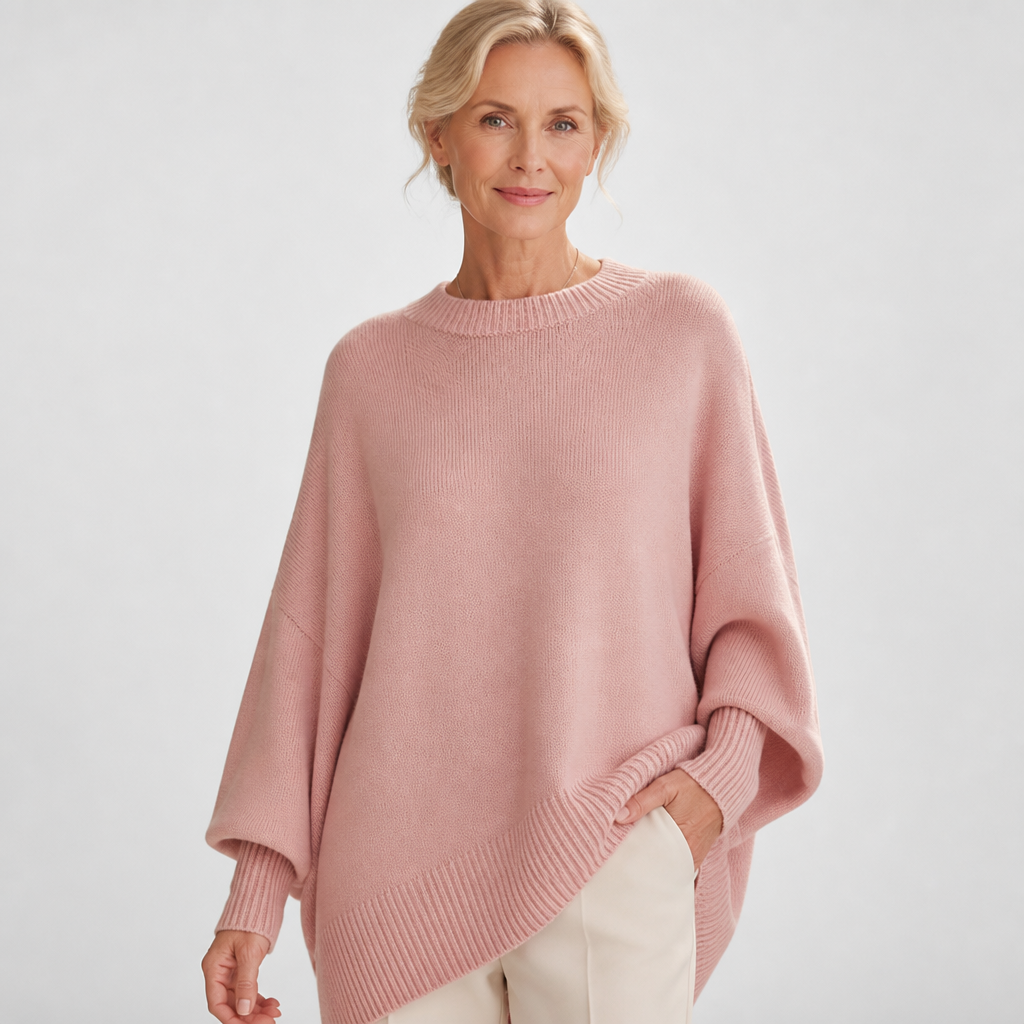 Livia | Poncho in maglia morbida