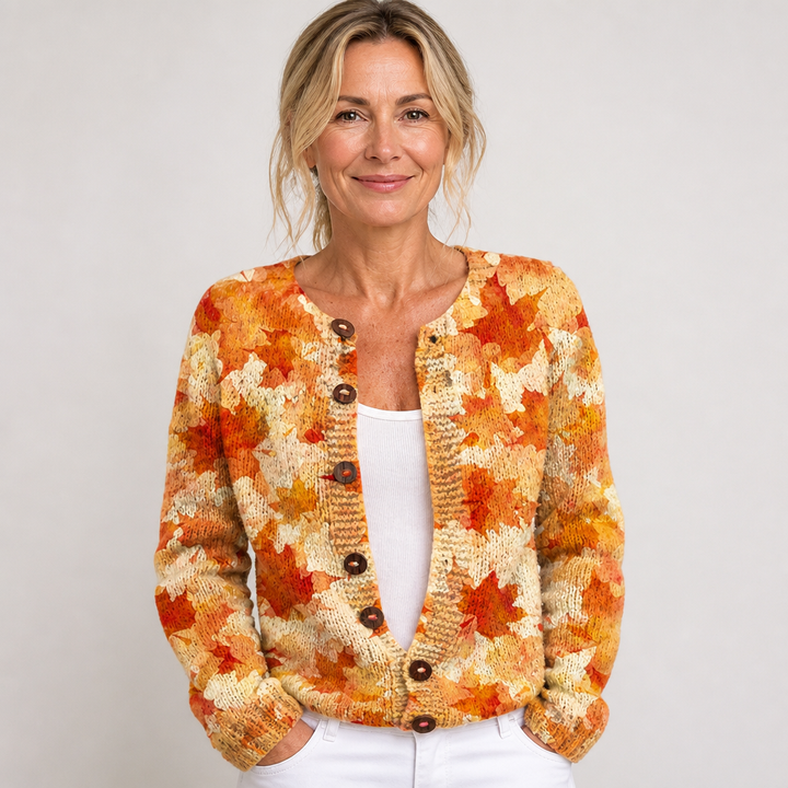 Briarwood | Cardigan vintage con motivo floreale