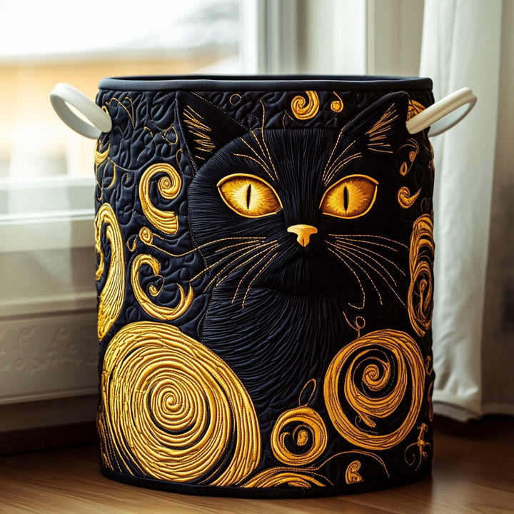 Cesto portabiancheria – Midnight Whiskers