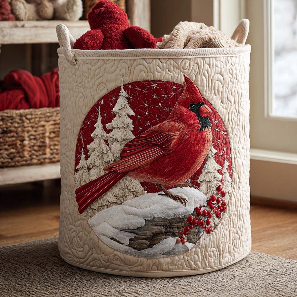 Cesto Portabiancheria – Rosso Cardinal