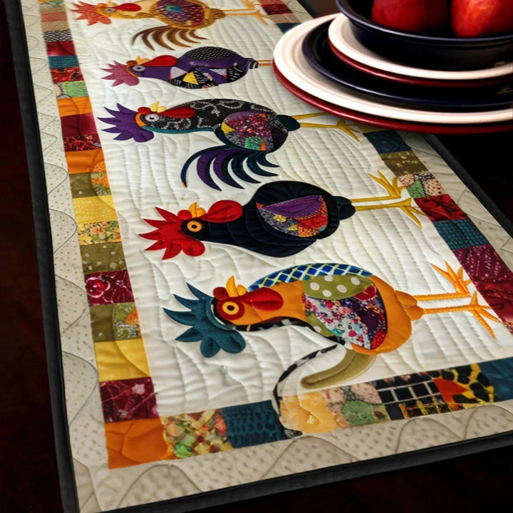 Runner da Tavola Trapuntato – Bird Parade