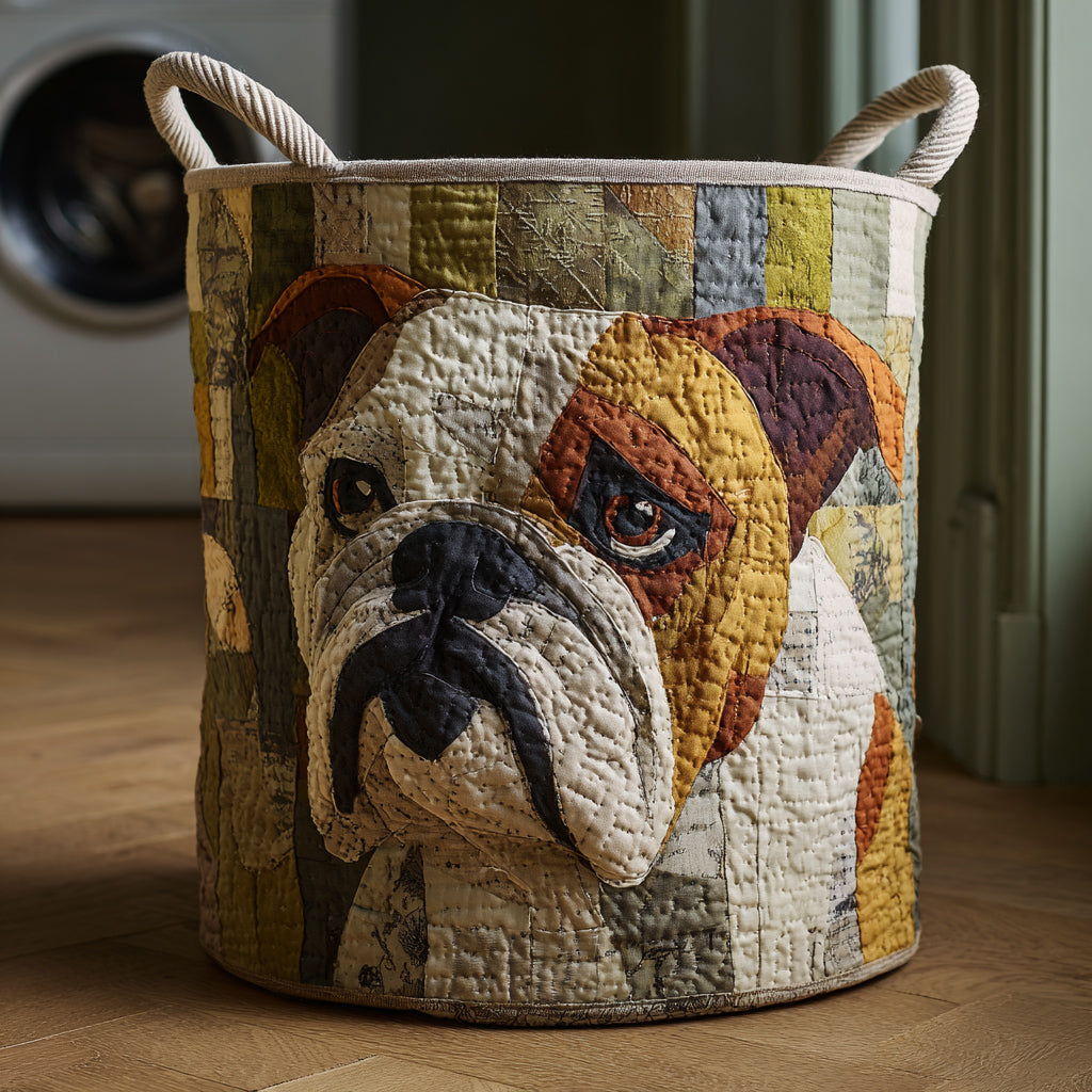 Cesto Portabiancheria – Bulldog Rustico
