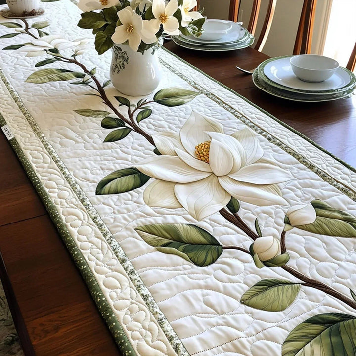 Runner da Tavola Trapuntato – Magnolia Rustica