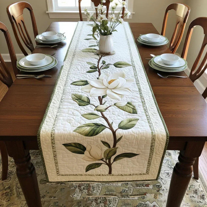 Runner da Tavola Trapuntato – Magnolia Rustica
