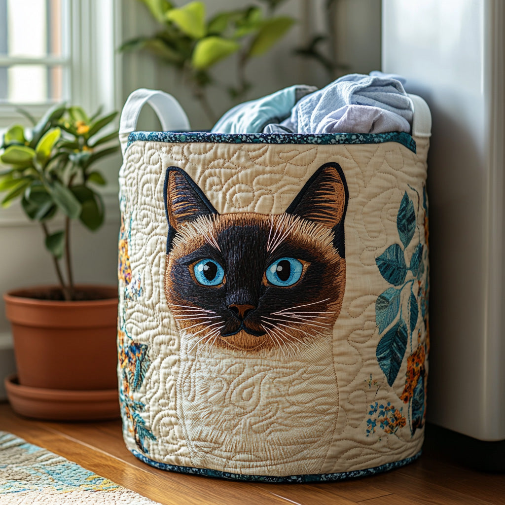 Cesto Portabiancheria – Gioia del Gatto Siamese