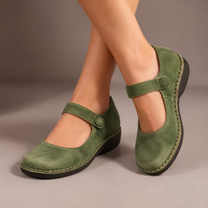 DORA | Ballerine in Pelle Patinata per Donna Monique