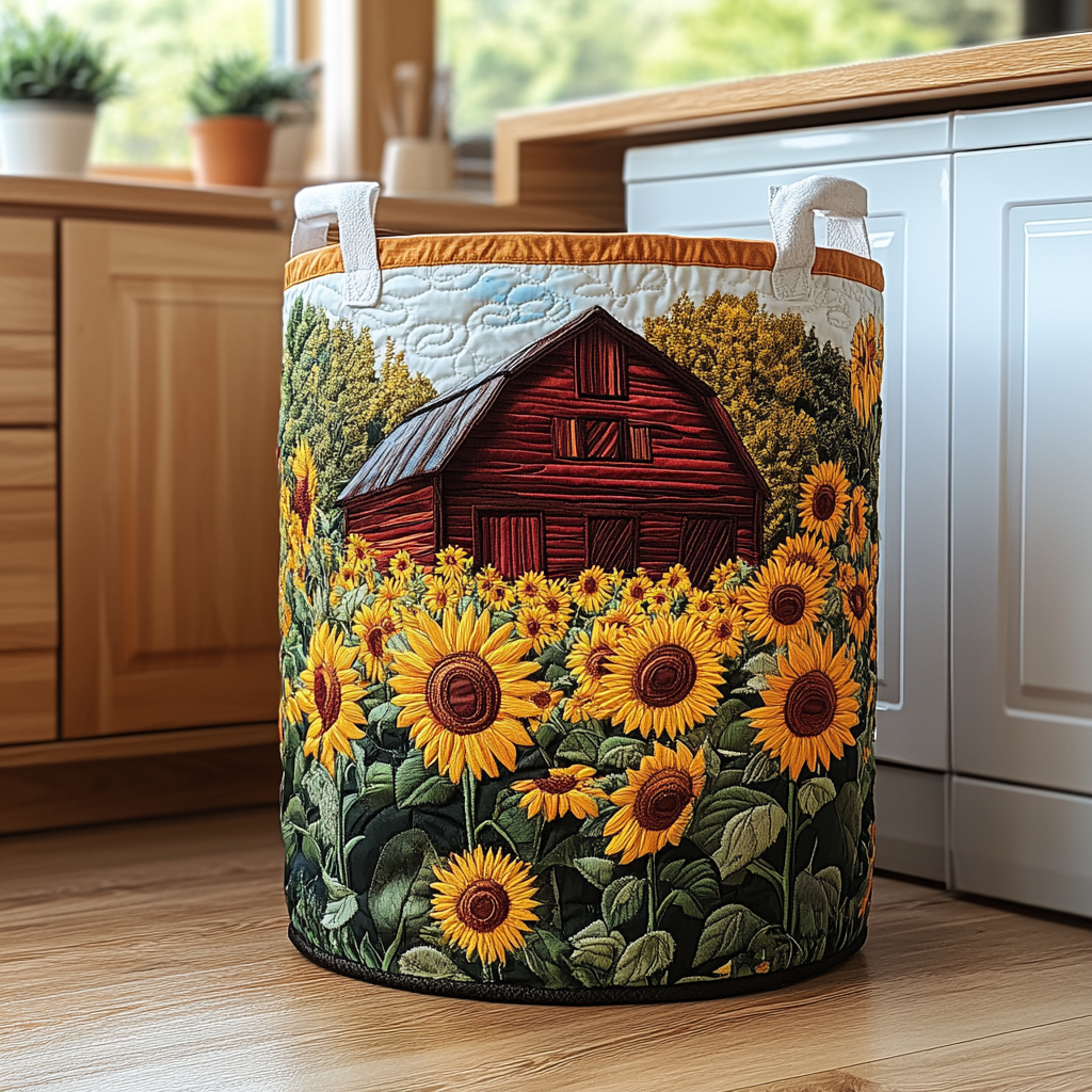 Cesto Portabiancheria – Van Girasole