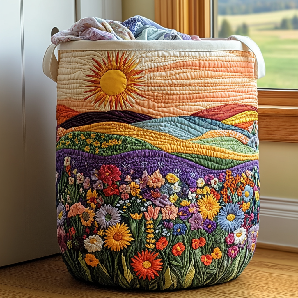 Cesto portabiancheria – Sunny Bloom