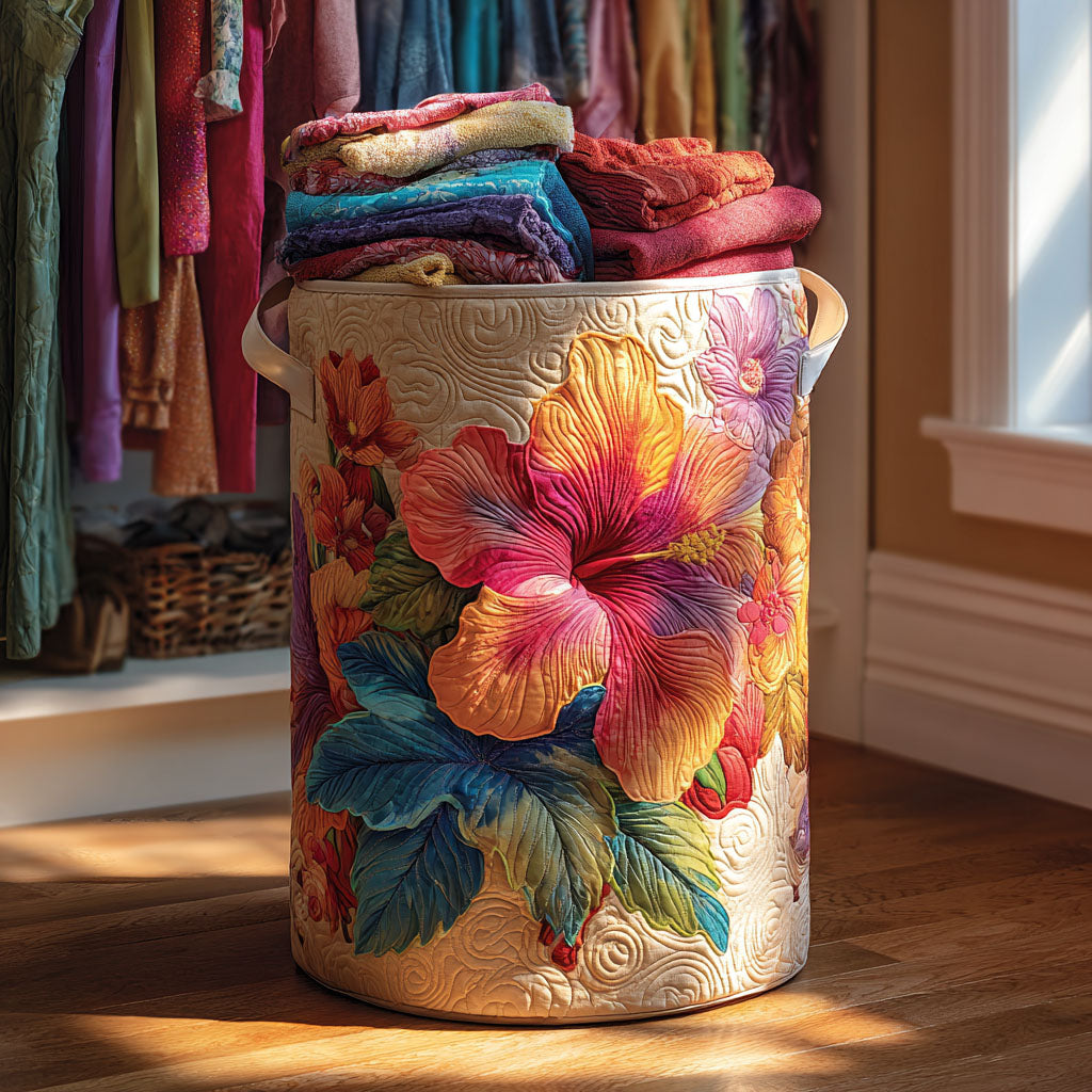Cesto portabiancheria – Tropical Bloom