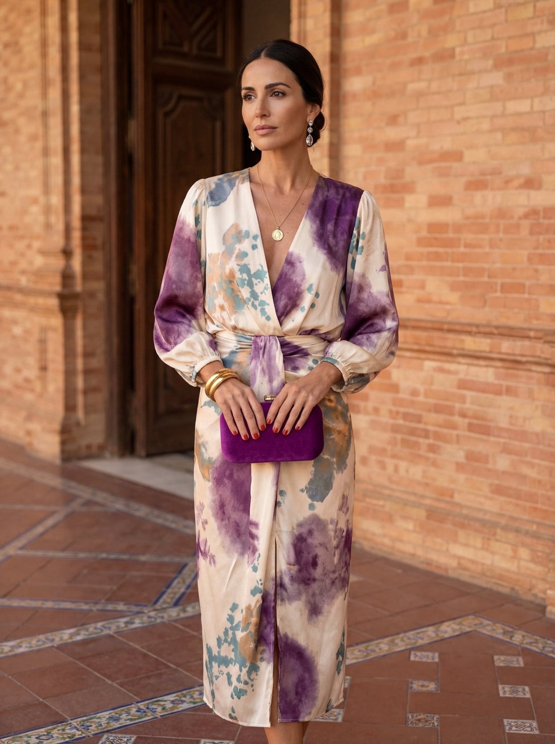 Olivia™ | Abito con scollo a V