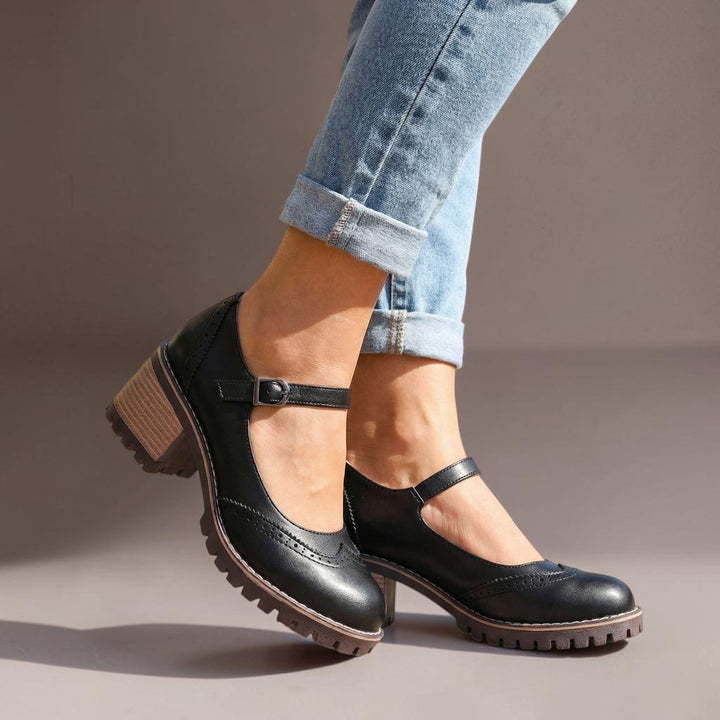 DORA | Scarpe con Tacco a Blocco Isabelle da Donna