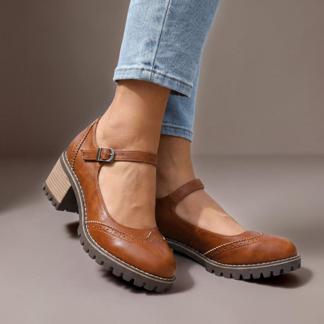 DORA | Scarpe con Tacco a Blocco Isabelle da Donna