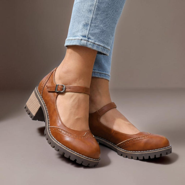 DORA | Scarpe con Tacco a Blocco Isabelle da Donna