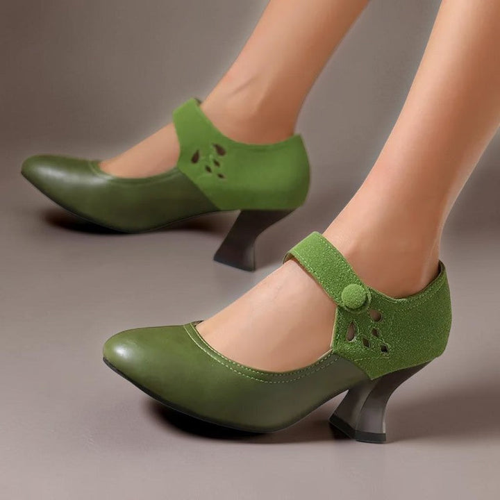 DORA | Décolleté con cinturino alla caviglia retrò da donna Camille