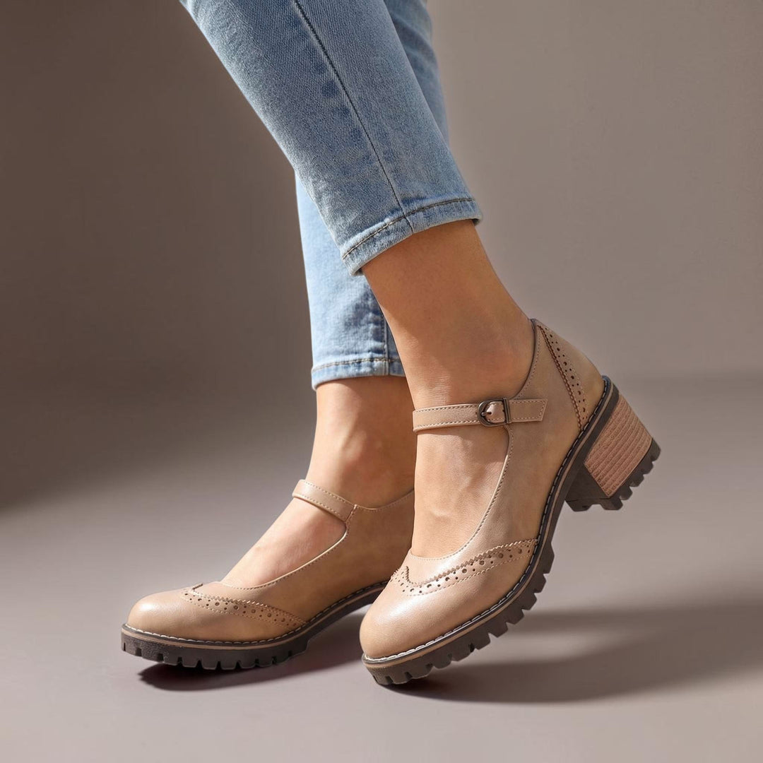 DORA | Scarpe con Tacco a Blocco Isabelle da Donna