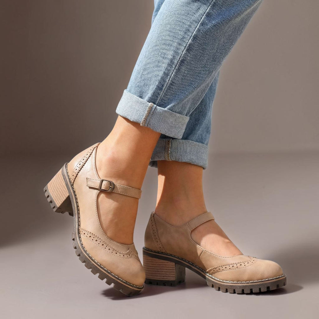 DORA | Scarpe con Tacco a Blocco Isabelle da Donna