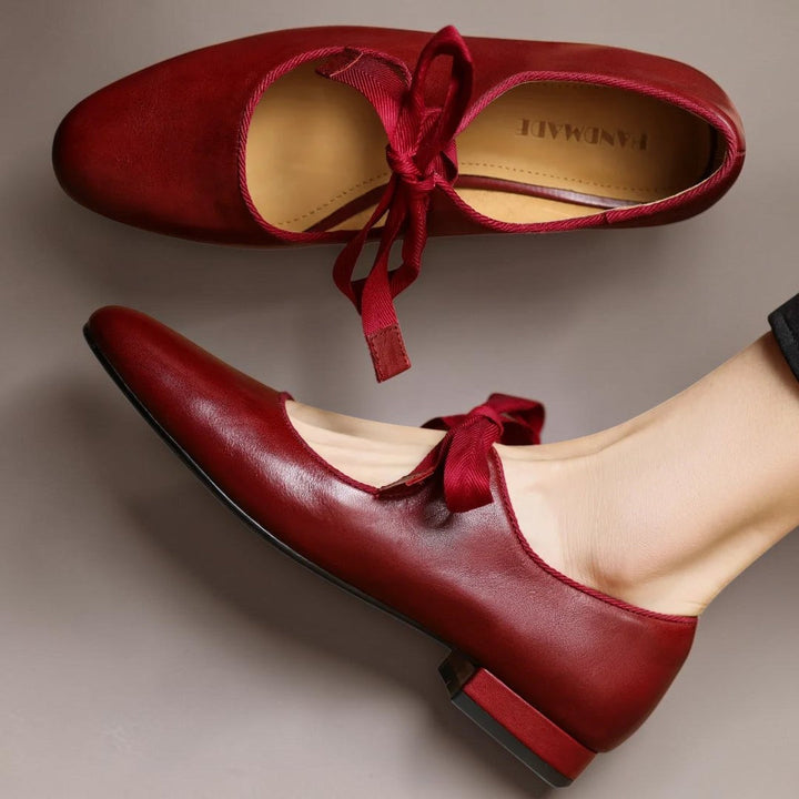 DORA | Ballerine con Nastro Annodato da Donna Sophie