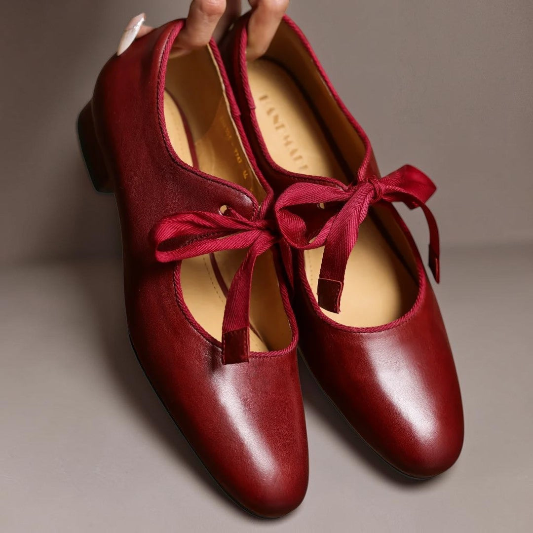 DORA | Ballerine con Nastro Annodato da Donna Sophie