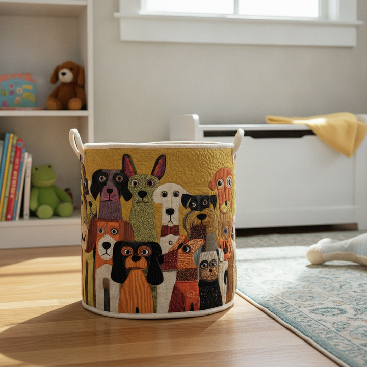 Cesto portabiancheria – Whimsy Woofs